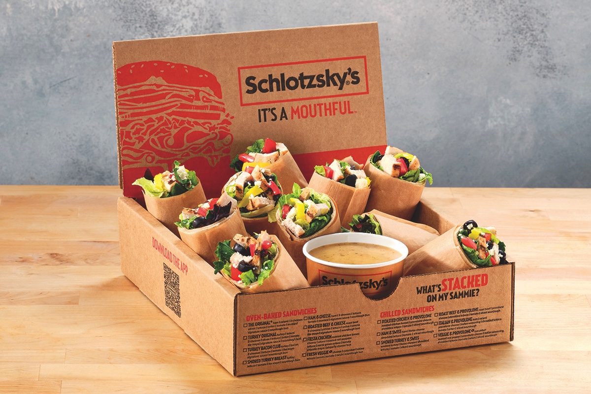 Salad Wrap Tray